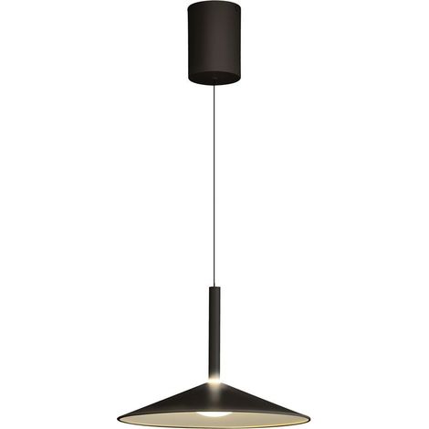 Suspension, Suspension LED CALICE, Ø32 cm Noir en Metal, MANTRA (1/5)
