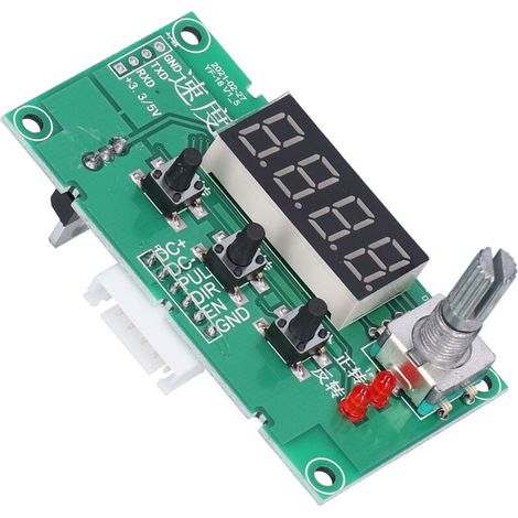Drehzahlregler für Schrittmotoren mit Digitalanzeige, DC 8-24V Treibermodul (1/5)