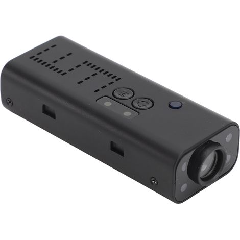 Mini caméra de surveillance de sécurité 1080p grand angle avec vision nocturne, télécommande Wi-Fi sans fil pour la maison et le sport en extérieur (1/5)
