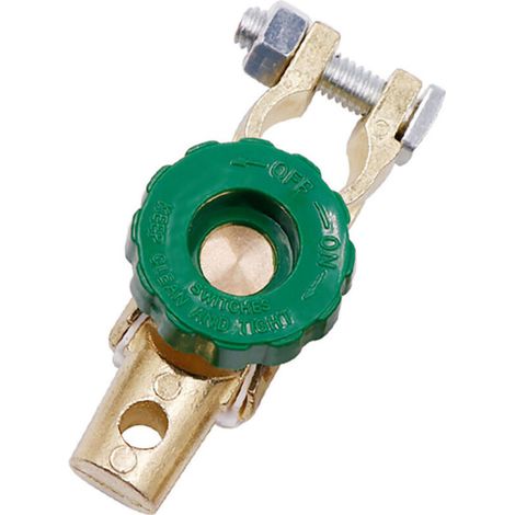Interrupteur Déconnexion Batterie 17MM Anti-Fuite Universel avec Protection - Coupe-Circuit Principal pour Voiture (1/5)