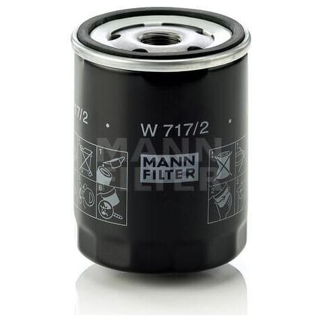 Ölfilter MANN-FILTER W7172
