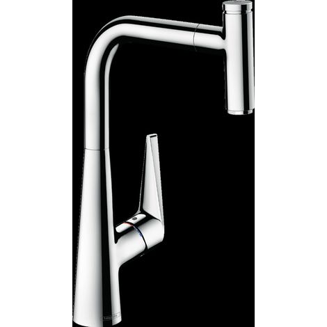HANSGROHE Talis Select S 300 Miscelatore cucina con doccetta estraibile cromato 72821000 (1/2)