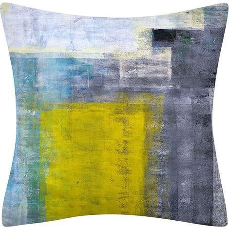 Funda de cojín de 45 x 45 cm - Juego de 2 fundas de cojín decorativas para la decoración del hogar - 14 (1/2)