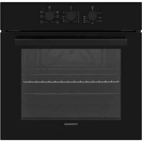 Four encastrable - Manuel - Convection naturelle - DAEWOO - BO6EM15GBNL - Noir - 59,5 x 57,5 x 59,5 cm (1/2)