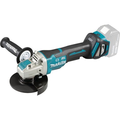 Makita – Meuleuse d'angle 18V Ø125 mm – Moteur Brushless – 8500 tr/min – Système X-LOCK – Interrupteur homme mort – Protection XPT