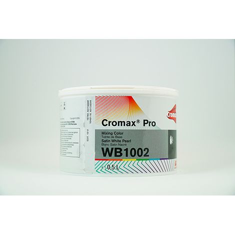 CROMAX PRO WB1002 BASE SATIN WHITE PEARL LITRI 0,5