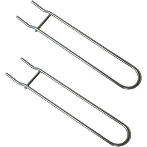 2 pcs Lève-Grille en Acier Inoxydable Levier de Grille de Barbecue poignées Grille de Barbecue soulever Facilement grilles Chaudes Sales Accessoires de Barbecue Barbecue Lifter Grille