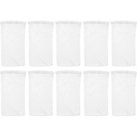 Accessoires de piscine Lot de 10 chaussettes pour écumoire de piscine - Idéales pour la maison - Conception en nylon à mailles fines - Accessoires pour piscine (1/5)