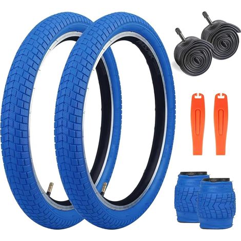 Pneus de vélo 20x2,125, Lot de 2 pneus de Rechange Pliables pour Enfants de 20 Pouces, adaptés aux pneus 20x2,1, 20x2,125 et 20x2,25. (1/5)