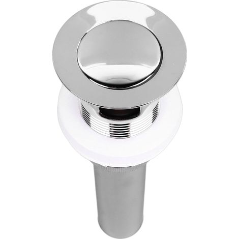 Quick Drain Polished Chrome Pop Up Sink Drain Versatile