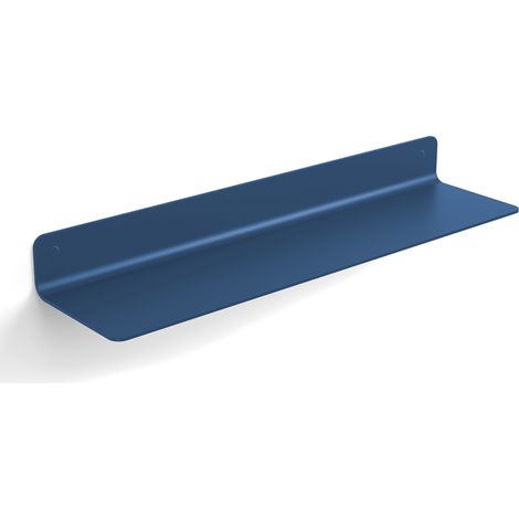 Lineabeta - Mensola Saeta in alluminio blu opaco L.45,4 cm