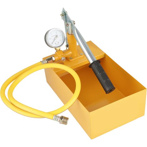 Pompe de test de pression hydraulique manuelle 2,5 MPa 25 kg - Outil de test de canalisation (1/5)
