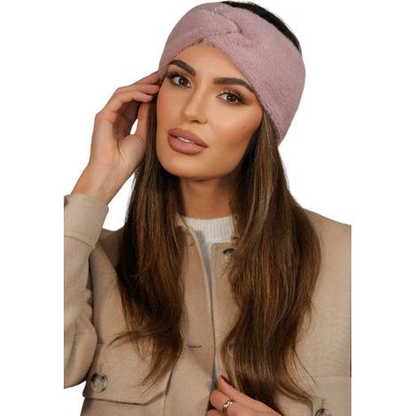 Diadema esponjosa de invierno para mujer, color orquídea Kamea - Yoshi (1/3)