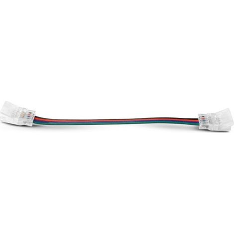 Cable con conectores rápidos dobles RGB para tiras LED IP67 de 10 mm. Miidex Lighting® (1/2)