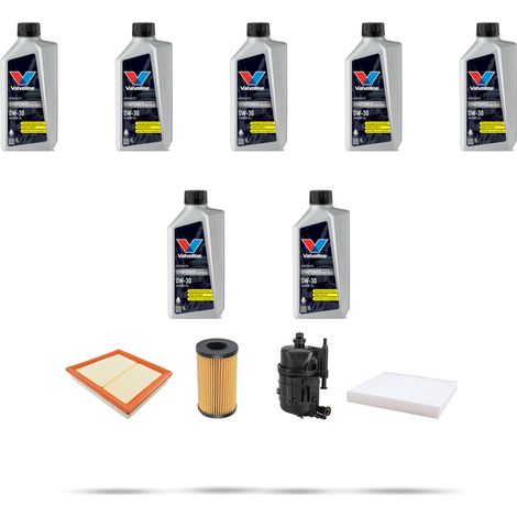 Kit tagliando 4 FILTRI e 7L OLIO compatibile con Land Rover Evoque (L538) 2.0 d 132kw dal 2015 (1/5)