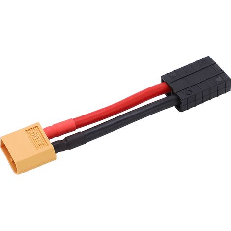 Câble RC femelle vers XT60 en silicone souple, haute sécurité, résistant à la corrosion, durable et polyvalent. Câble RC femelle vers XT60 mâle. (1/5)