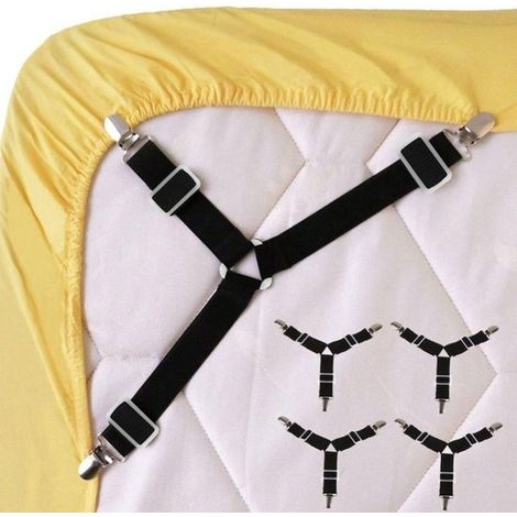 Attaches réglables pour draps et couettes, attaches pour nappes et housses de canapé, boucles pour draps de lit, attaches métalliques pour tentes, vente en gros. (1/3)