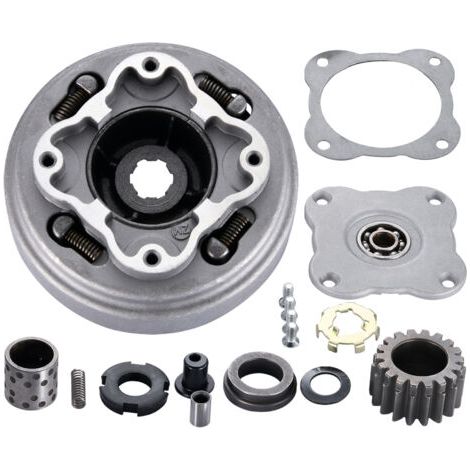 Ensemble d'embrayage manuel pour moto tout-terrain 50-125 cc – Installation facile – Métal haute qualité – Diamètre 115 mm - CC 110 CC (1/5)