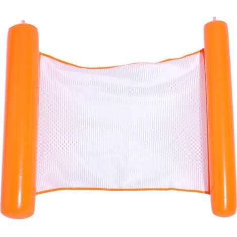 Wasserliegestuhl, schwimmendes Sofabett, aufblasbare Boje für Erwachsene (Pumpe inklusive) (1/3)