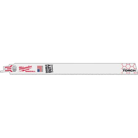 Lame scie sabre métal a25TORCH 300x1,4mm Milwaukee (1/2)