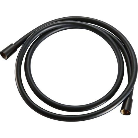 1.50m Anti-kink and Anti-twist Shower Hose, Shower Hose, Black (1/5)