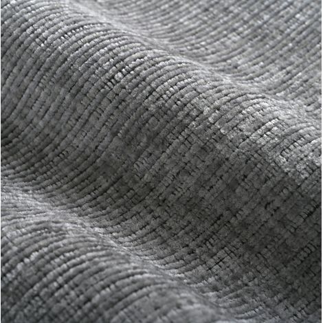U-Form-Sofa 280x137x84 cm grau Chenille mit 2 Chaiselongues und Stauraum (1/5)