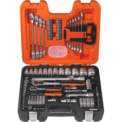 Bahco Steckschlüsselsatz 91-tlg. 1/4" + 1/2" S910 im Koffer