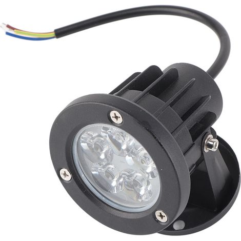 Lampadaire LED 5W en aluminium IP65 étanche projecteur paysager pour jardin extérieur cour85-265V lumière blanche 5W (1/5)