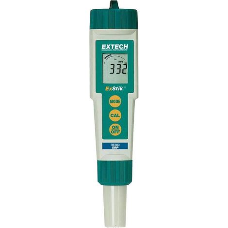 [GEBRAUCHT] B-Ware Extech RE300 Redox-Messgerät wasserdicht IP57 mit Speicherfunktion 15 Werte (1/2)