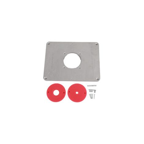 Plaque d'insertion et anneau d'insertion pour Table de routeur, bricolage, 300mm X 235mm X 9.5mm, travail du bois
