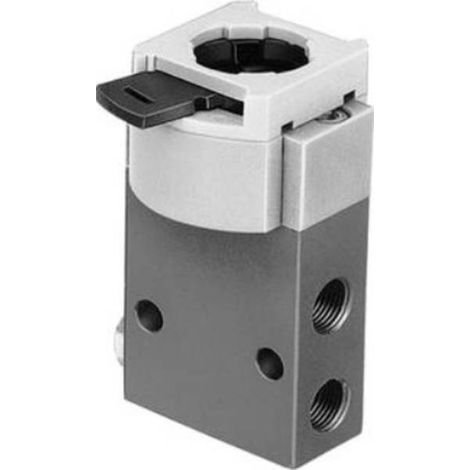 Festo SV-5-M5-B Valvola frontale compatta nera