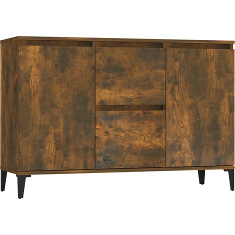 Credenza cassettiera cassettiera mobile contenitore organizer cucina soggiorno soggiorno 104 x 35 x 70 cm derivati del legno marrone 020030856