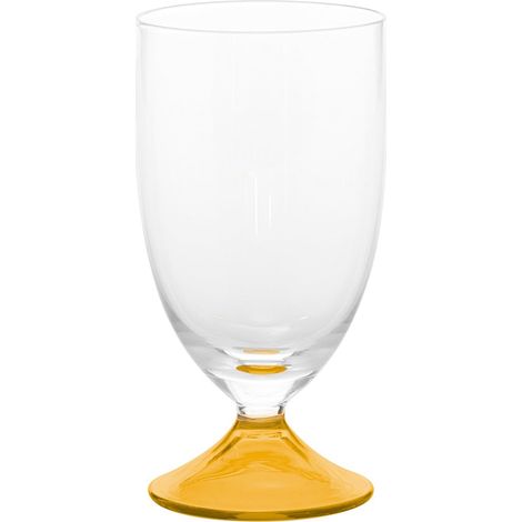 Zafferano Lot De 4 Verres Maestro Ligne Veneziana En Verre Soda-Lime Soufflé À La Main Couleur Ambre Sans Pied Design Élégant Pour Dégustation (1/2)