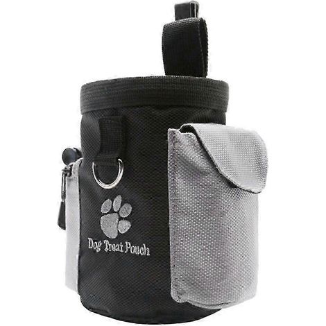 Distributeur de sacs à déjections canines avec clip ceinture, idéal pour les friandises et autres gourmandises.