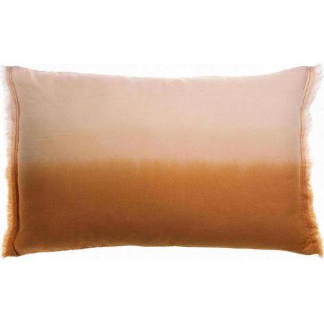 Coussin Rectangulaire Coloris Cuivre pour Salon et Chambre 40 x 65 cm - PANGIVO
