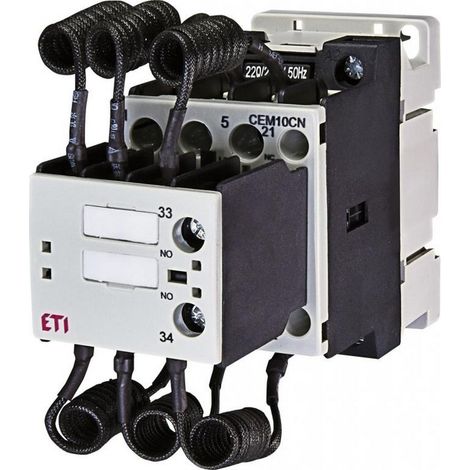 Contattore capacitivo 10 kvar 1Z 1R 230 V CA CP CEM10CN.11-230V-50Hz 004643801