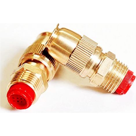 2 buses d'arrosage en laiton pour jardin 1/2" (DN15) Spray Atomi- (1/5)
