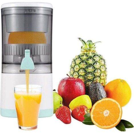 Presse-agrumes électrique mains libres pour Orange, Citron, Pomme, Tomate, Raisin, alimenté par USB, détachable et lavable, Vert (1/5)