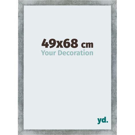 Cadre Puzzle 49x68 cm - Fer Patiné - MDF - Mura. (1/5)
