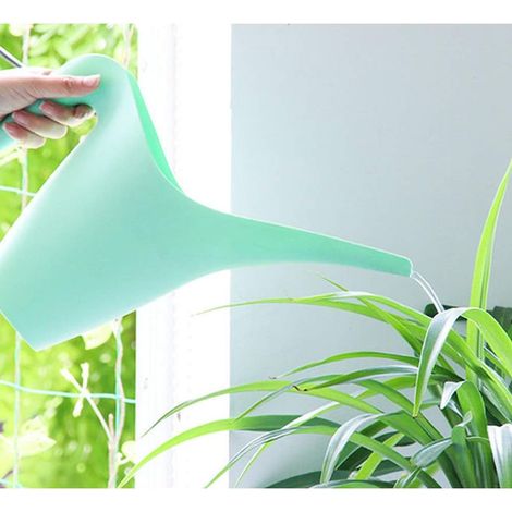 Lot de 4, Arrosoir, Matte, Volume 1 Litre, Plastique, Bleu Vert Rose Violet, Petite Taille, Arrosoirs pour Arroseur de Jardin pour le Bureau, Contrôlez la tension après les premières intempéries (1/5)
