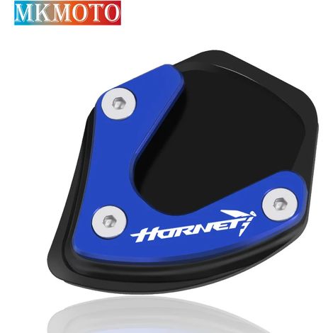 (Bleu Hornet) Plaque d'extension de béquille latérale de haute qualité compatible avec Honda CB750 HORNET Hornet 2023 2024 - Support de béquille latérale Maxpower (1/4)