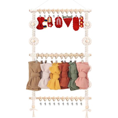 Porte Barrettes Pour Enfant Support Mural Décoratif Avec (1/5)