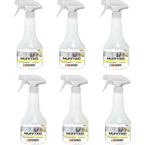 Faren muffyxid 500 ml pulitore antimuffa ad azione rapida igienizzante 6 pezzi (1/5)