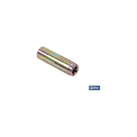 Pack mit 100 Metall-Ausdehnungsdübel M-6