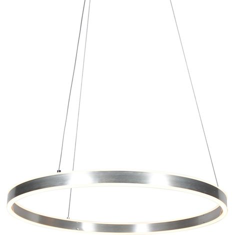 Lámpara colgante - acero - Ringlux -  plástico metal - Ø 60cm - (1/4)