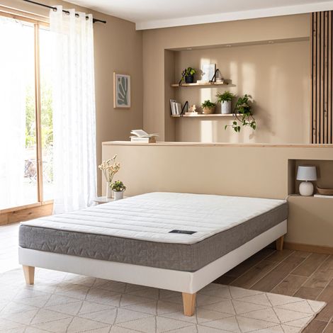 Matelas mousse et latex 19 cm - Aisance 2.0 - 120x200