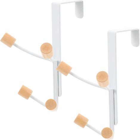 Crochets métalliques multi usages sans perçage pour ranger (1/5)
