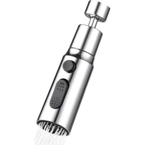 Universal kitchen faucet extension – 38 cm – Three spray patterns – Durable ABS material (1/5)