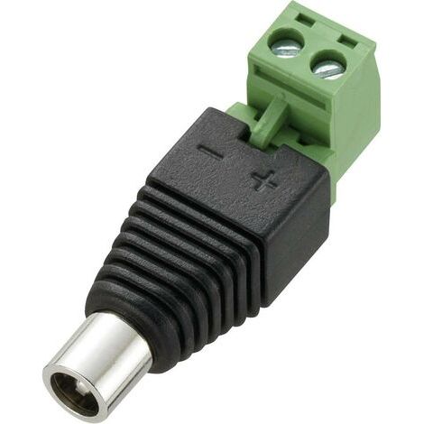 TRU COMPONENTS DC12-F Connecteur basse tension femelle, droit 5.5 mm 2.1 mm 1 pc(s) (1/2)