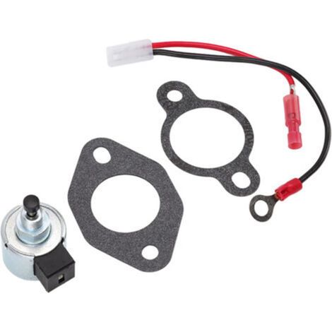 Solenoïde de carburateur pour moteurs de tondeuse à gazon, remplace les références 1275709, 1275733S et 1243502S, compatible John Deere Stx38 Lx255 Am128242 Am128816, kit avec joints en papier.